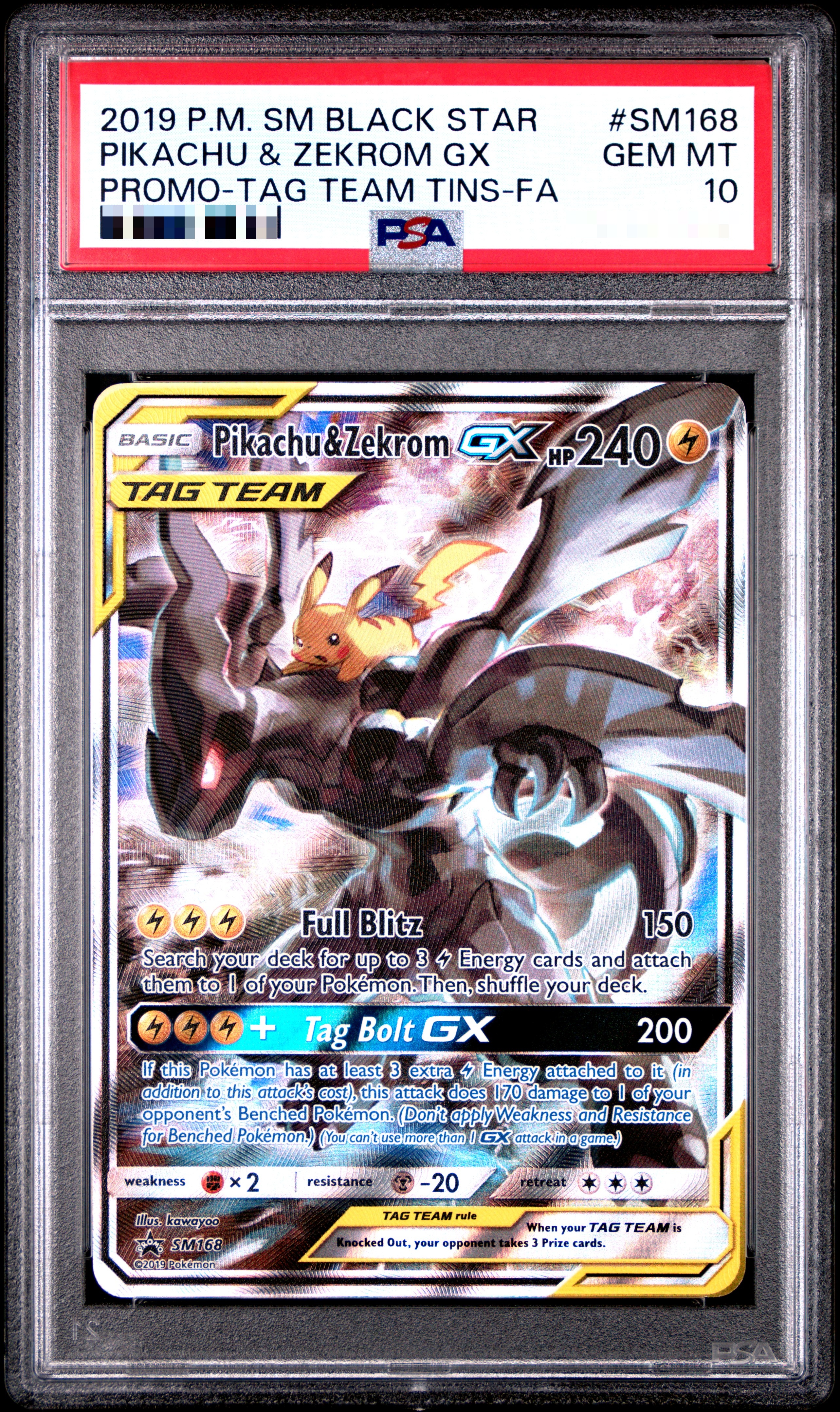 Image of PIKACHU & ZEKROM GX