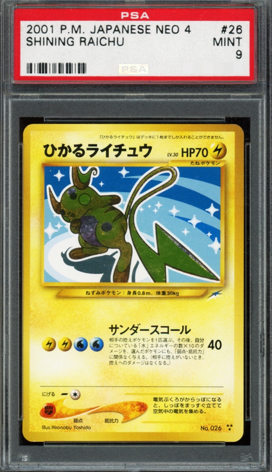 Image of SHINING RAICHU