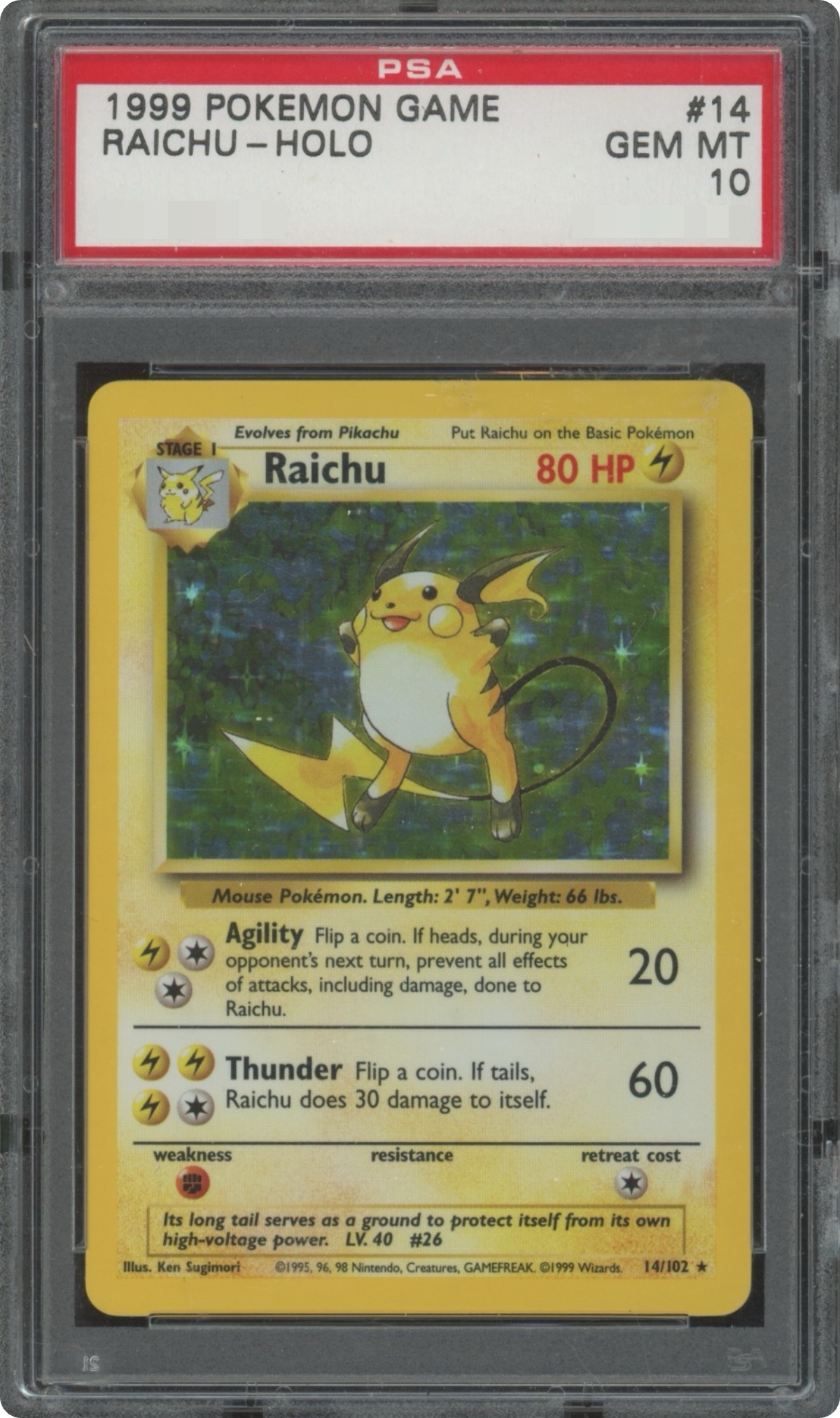 Image of RAICHU-HOLO